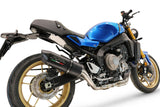 Yamaha XSR 900 2022-2024 Exhaust GPR Full System Furore Evo4 Nero High Level