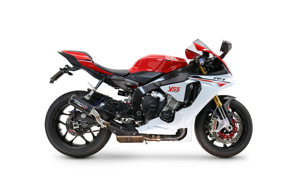 Yamaha R1 2017-2019 Exhaust GPR Slip-on M3 Black Titanium - photo 6
