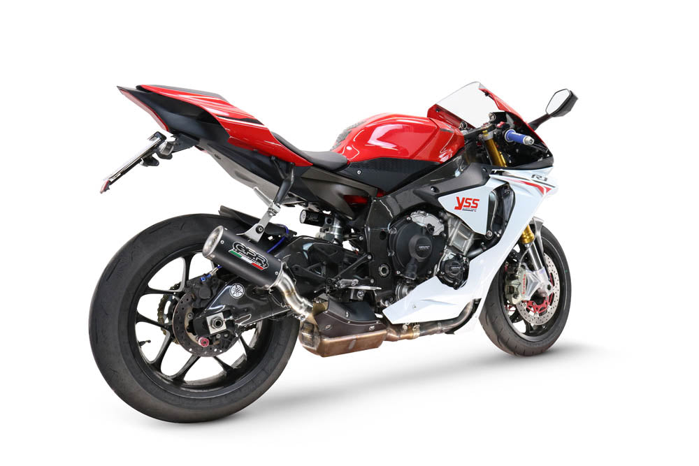 Yamaha R1 2017-2019 Exhaust GPR Slip-on M3 Black Titanium - photo 7