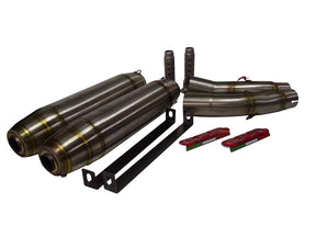 Yamaha Yzf 1000 R1 2004-06 Exhaust GPR Double Slip-on Deeptone Inox