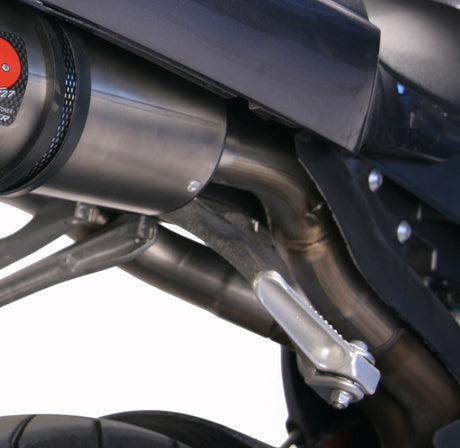 Yamaha Yzf 1000 R1 2004-06 Exhaust GPR Double Slip-on Furore Nero