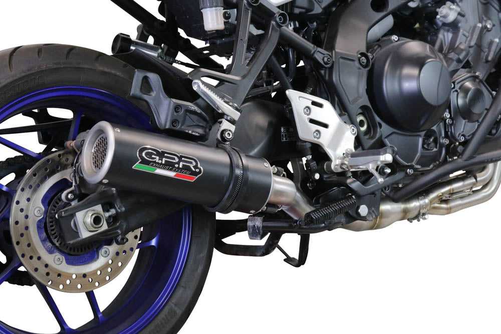 Yamaha Tracer 9 2025-2026 Exhaust GPR Full System M3 Black Titanium High Level