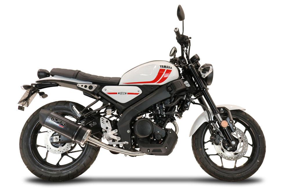 Yamaha XSR 125 2021-2025 Exhaust GPR Full System Furore Poppy