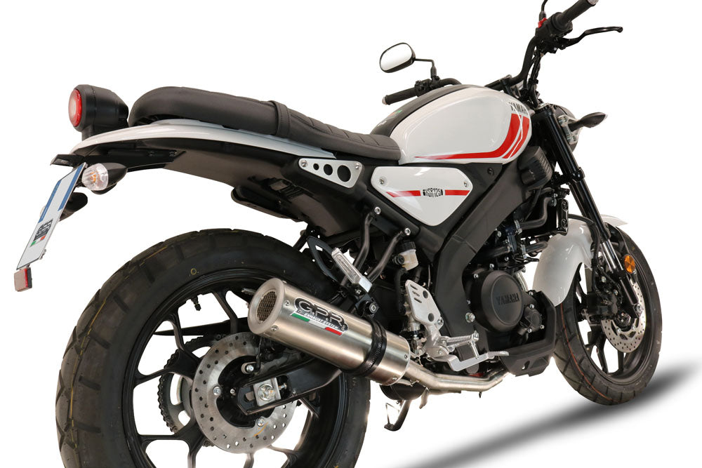 Yamaha XSR 125 2021-2025 Exhaust GPR Full System M3 Inox