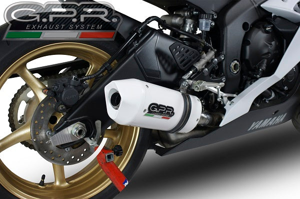 Yamaha Yzf R6 2006-2016 Exhaust GPR Slip-on Albus Ceramic
