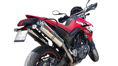 Yamaha XT660X XT660XR 2004-14 Exhaust GPR Double Slip-on Trioval