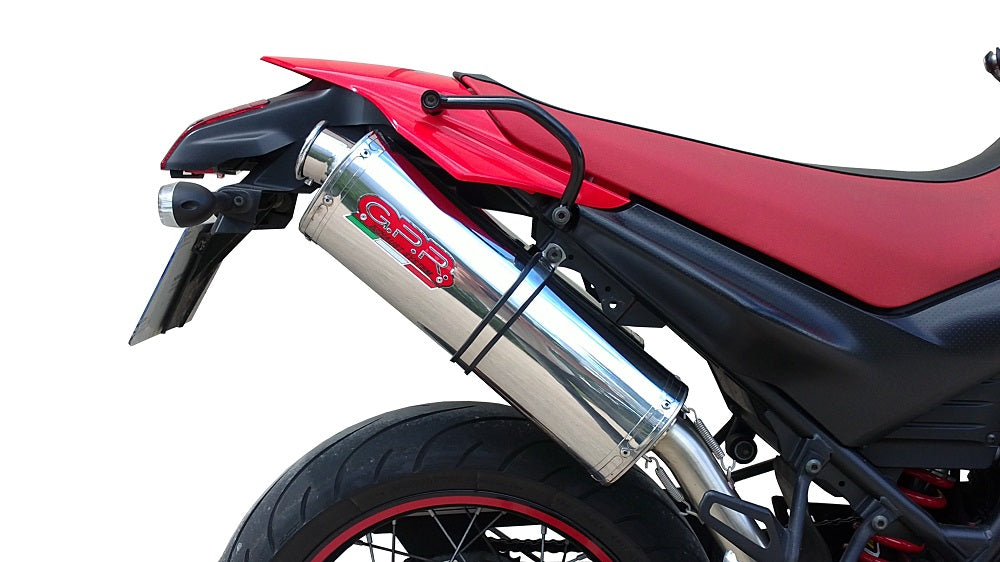 Yamaha XT660X XT660XR 2004-14 Exhaust GPR Double Slip-on Trioval