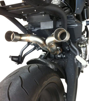 Yamaha Mt-03 660 2006-13 Exhaust GPR Double Slip-on Albus Ceramic