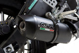 Sistema de escape completo GPR Furore Evo4 Nero para Yamaha YZF-R 125 2017-2018