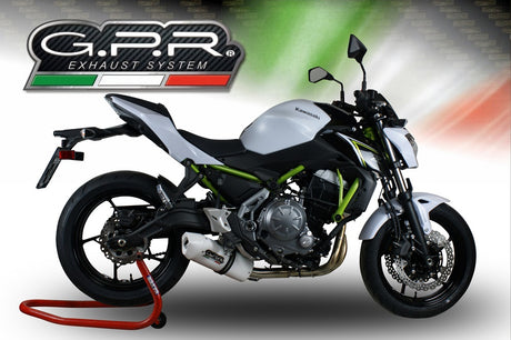 Kawasaki Z650 EX650M 2023-2024 Exhaust GPR Full System Albus Ceramic - photo 7