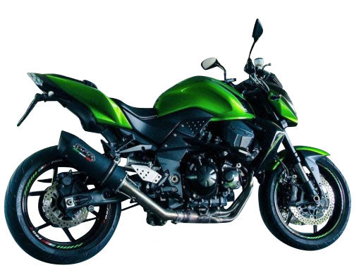 Kawasaki Z750 Z750S 2004-2006 Exhaust GPR Slip-on Furore Nero