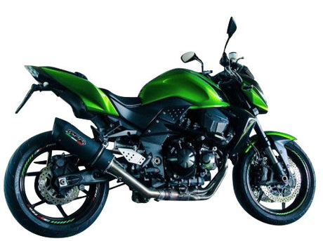 Kawasaki Z750 Z750S 2004-2006 Exhaust GPR Slip-on Furore Nero