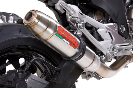 Kawasaki Z800 2009-2016  Exhaust GPR Slip-on Deeptone Inox