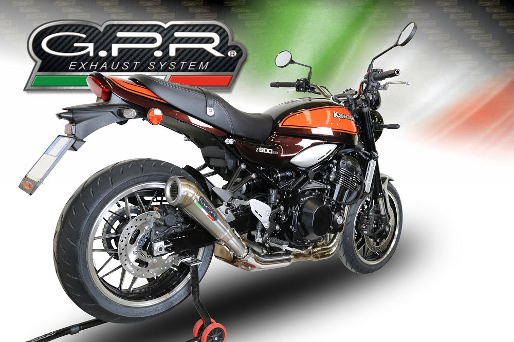 Kawasaki Z900RS 2025 Exhaust GPR Slip-on Powercone Evo