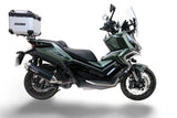 Zontes 368G ETC 2026-2027 GPR Tech 35L Aluminum Top Case, Silver, with roof rack and mounting plate - photo 1