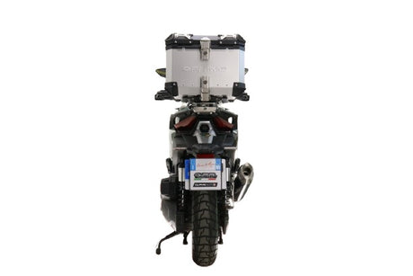 Zontes 368 G 2025-2026 GPR Tech 35L Aluminum Top Case, Silver, with roof rack and mounting plate - photo 3