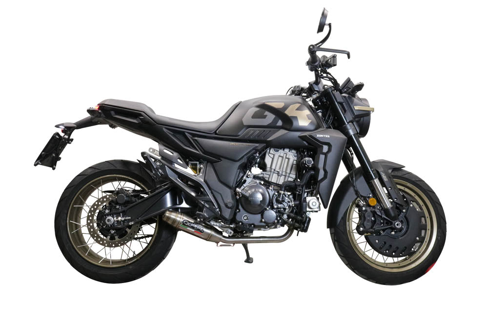 Zontes 350 R1 2022-2024 Exhaust GPR Full System Deeptone Inox
