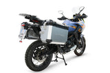 Zontes 703 F 2024-2026 GPR Tech 38+38L Aluminum Side Cases, Silver with Pannier Holders - photo 3