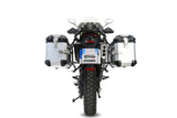 Zontes 703 F 2024-2026 GPR Tech 38+38L Aluminum Side Cases, Silver with Pannier Holders - photo 4