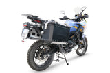 Zontes 703 F 2024-2026 GPR Tech 38+38L Aluminum Side Cases, Black with Pannier Holders - photo 2