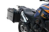 Zontes 703 F 2024-2026 GPR Tech 38+38L Aluminum Side Cases, Black with Pannier Holders - photo 3
