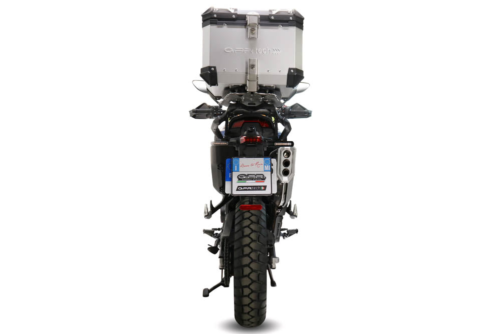 Zontes 703 F 2024-2026 GPR Tech 35L Aluminum Top Case, Silver with Mounting Plate - photo 3