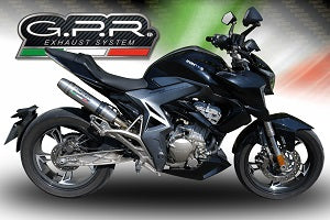Zontes ZT 310 X / T 2018-2020 Exhaust GPR Full System Deeptone Inox - photo 6