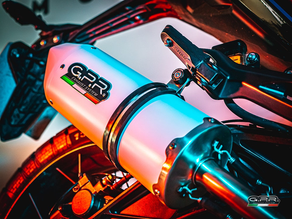 Zontes Gk 125 2022-2024 Exhaust GPR Full System Albus Ceramic