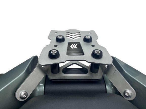 Zontes 368G ETC 2026-2027 GPR Tech 35L Aluminum Top Case, Black, with roof rack and mounting plate - photo 5