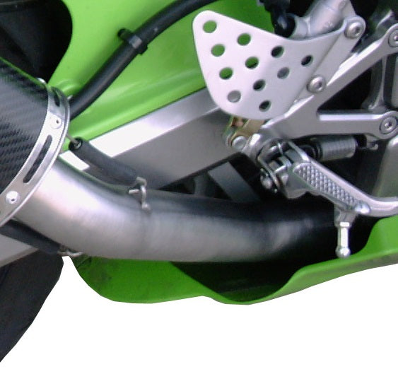 Kawasaki ZX6R 636 2003-2004  Exhaust GPR Slip-on Satinox 