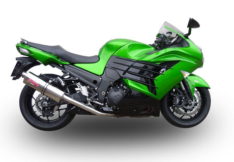 Kawasaki Zzr 1400 2008-2011 Exhaust GPR Double Slip-on Trioval