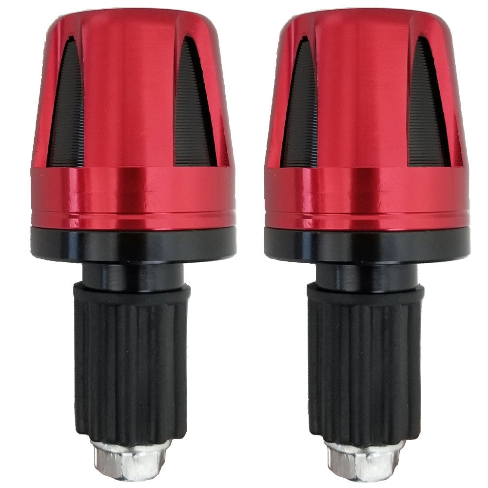 Honda CBR Red and Black Bar Ends – Sixty61