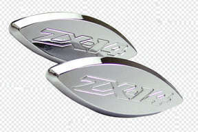 Kawasaki ZX14R Mirror Block Off Plate-Chrome