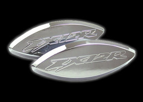 Kawasaki ZX 12 Mirror Block Off Plates-Chrome