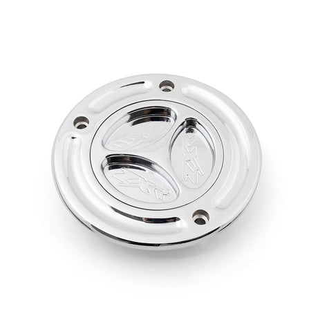 Kawasaki ZXR Engraved Gas Cap in Chrome