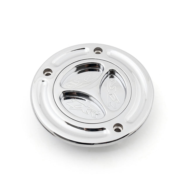 Kawasaki ZXR Engraved Gas Cap in Chrome