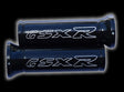 Suzuki GSXR Engraved Black Grips- OPEN ENDS