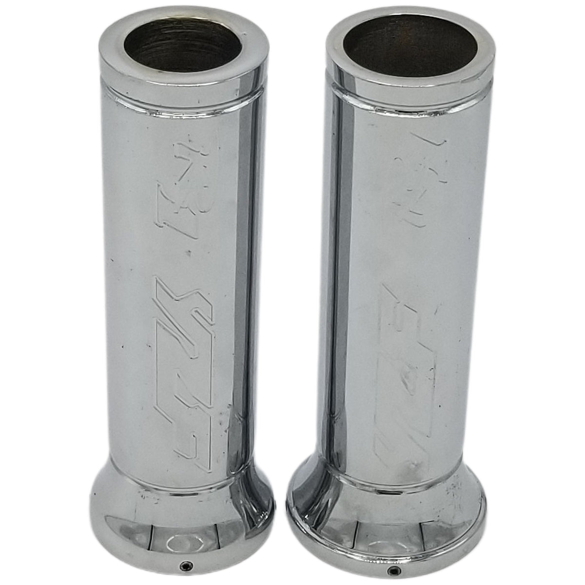 Yamaha "R1 YZF" Engraved Chrome Grips