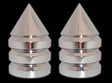 Honda-Sixty61 Spiked Frame Sliders-Chrome