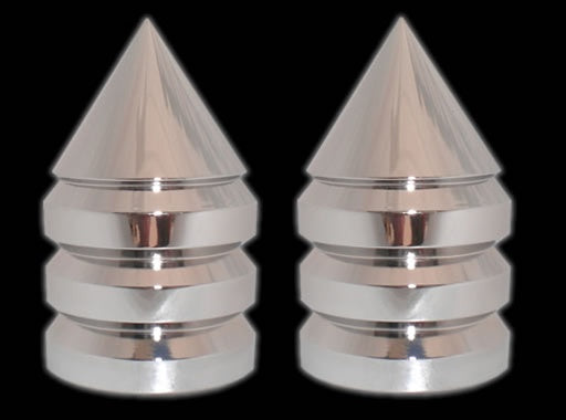 Honda-Sixty61 Spiked Frame Sliders-Chrome