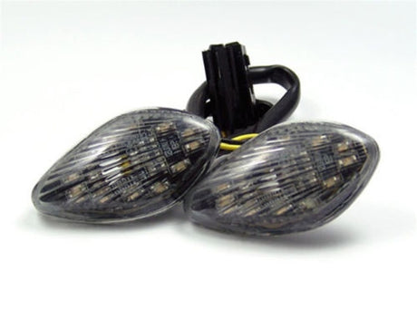 Honda CBR and Grom Flush Mount Turn Signals in Smoke