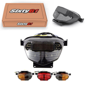 Suzuki GSXR 600 750 1000 2000-2003 Smoke Integrated Tail Light With Turn Signal
