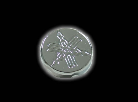 Yamaha oil cap Chrome-Yamaha LOGO Engraved