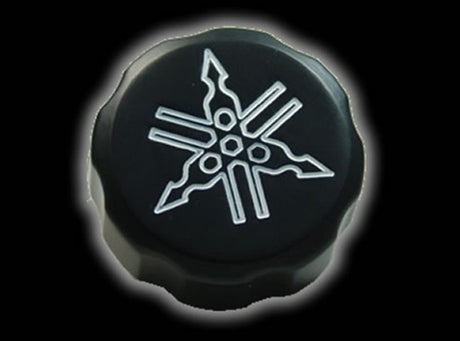 Yamaha LOGO Engraved Rear Brake Reservoir cap- Black
