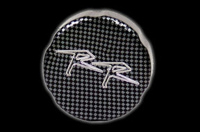 Engraved Honda Clutch Reservoir Caps- CARBON