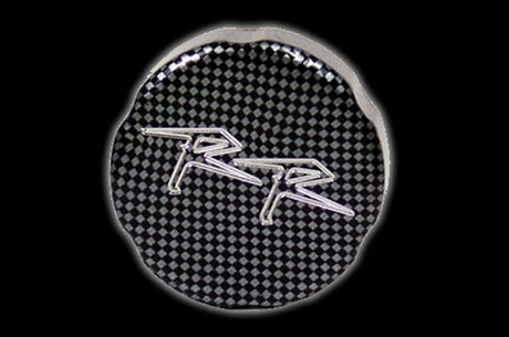Engraved Honda Clutch Reservoir Caps- CARBON