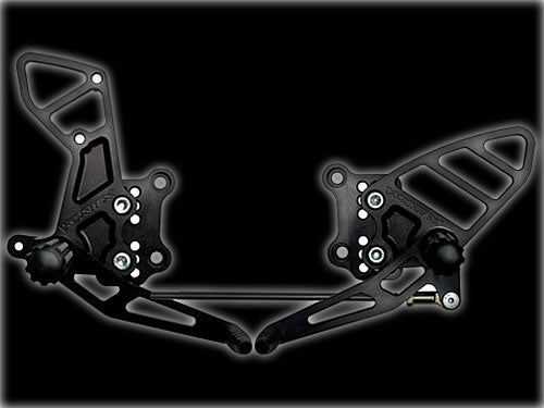 Vortex Rearsets Black Suzuki GSX-R 600 2001-2005 GSX-R 750 2000-2005 GSX-R 1000 2001-2004 RS503K