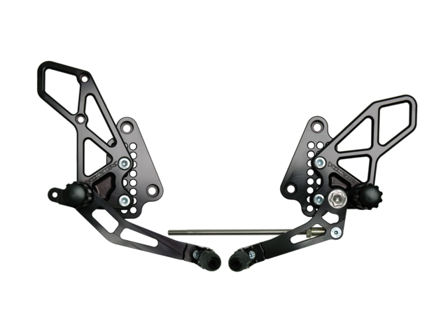 Vortex Rearsets Black Suzuki Hayabusa GSXR 1300 1999-2020 RS532K sixty61