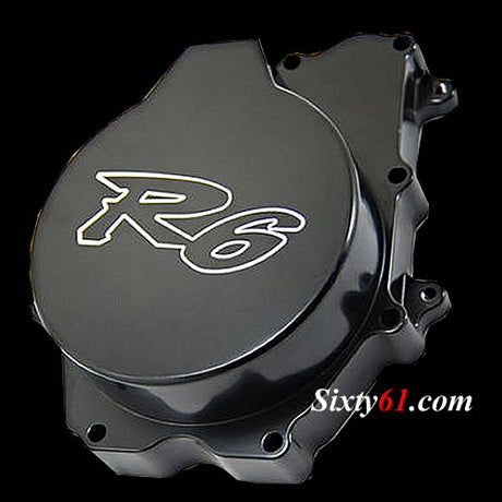 1999-2002 Yamaha YZF R6 Black Stator Engine Cover (SC007/ MT055)