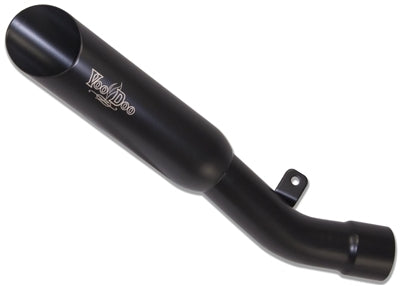 Kawasaki ZX6R 636 Exhaust 2013-2026 Voodoo Shorty Black Pipe | Sixty61
